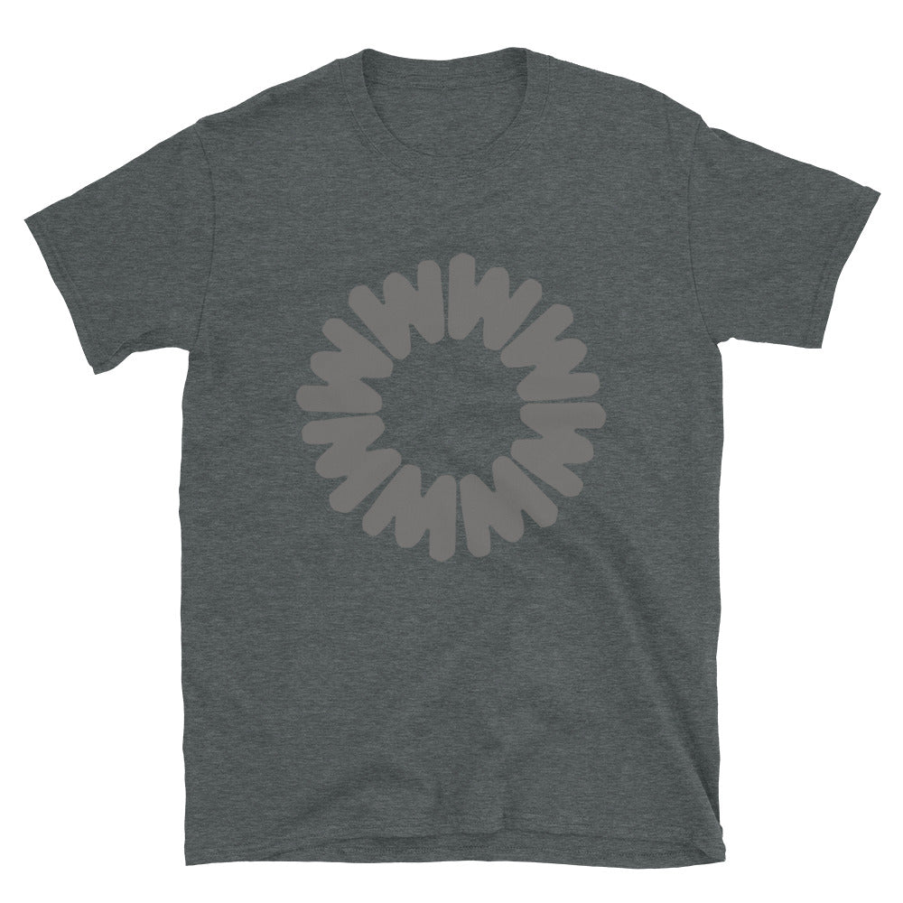 Whistler retro logo grey printed t-shirt