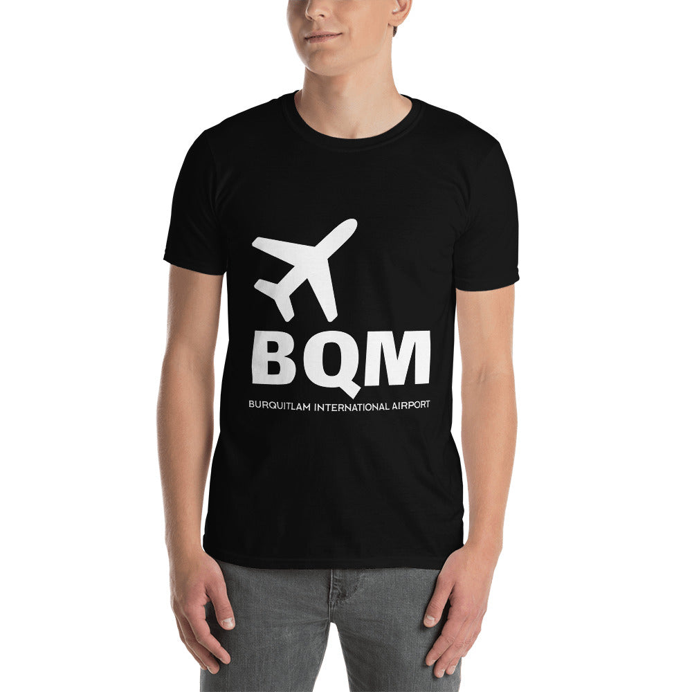Burquitlam airport printed t-shirt