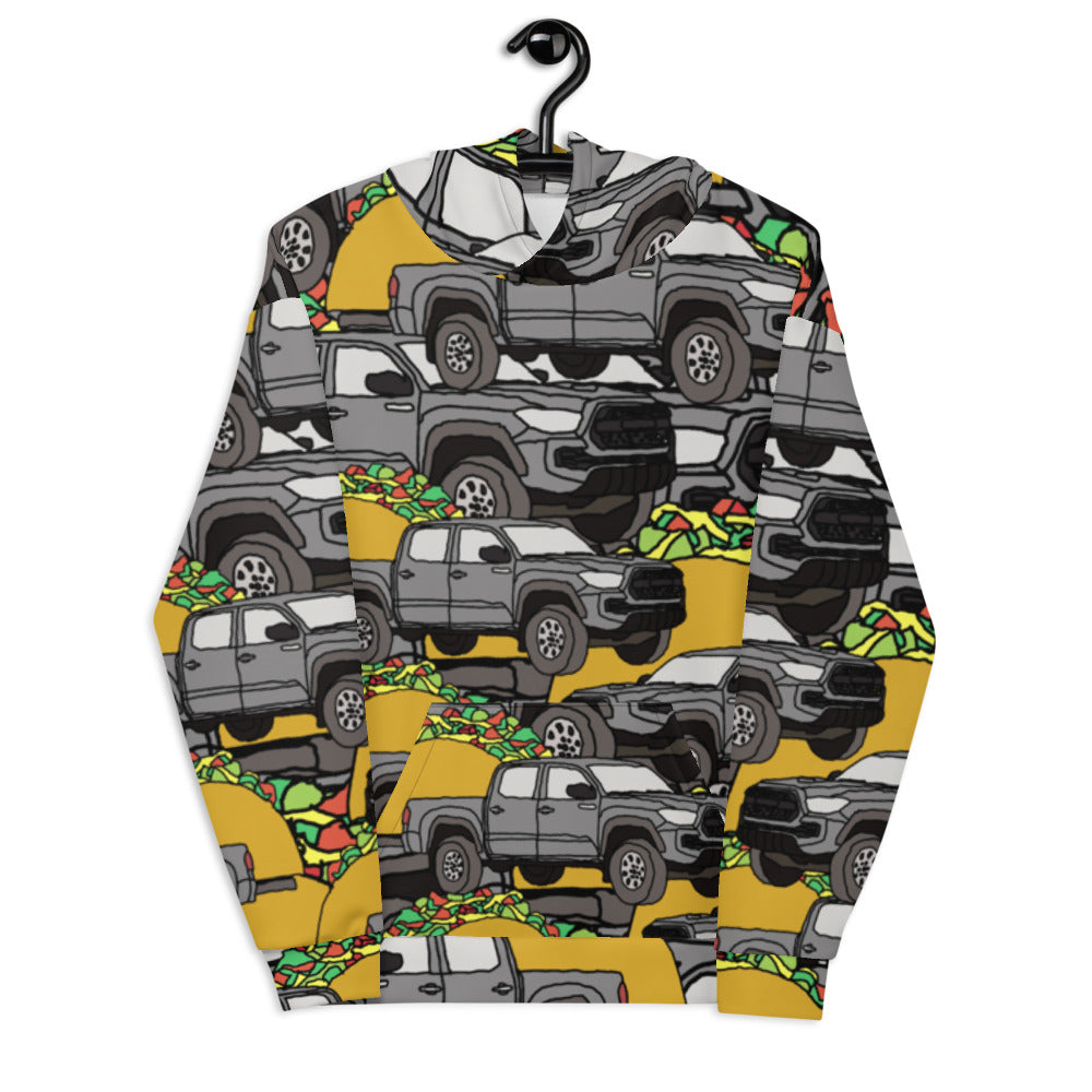 Tacoma taco all over printed crewneck