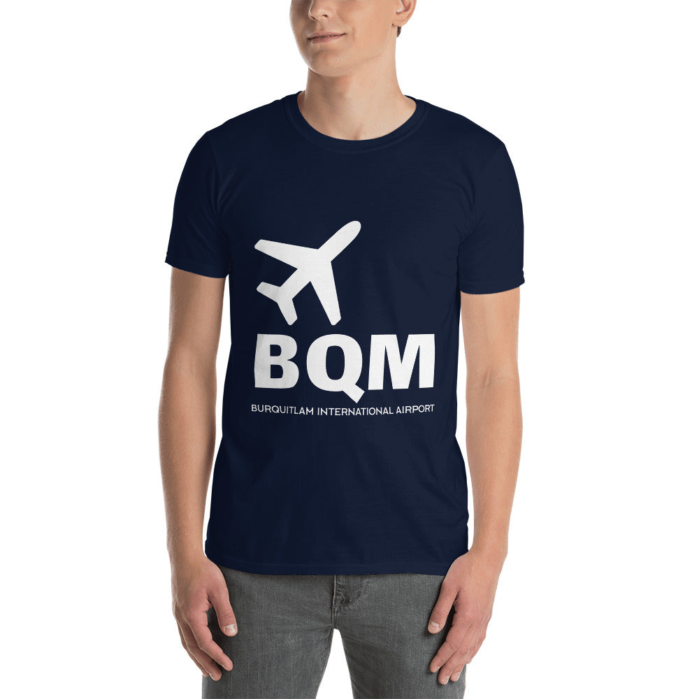 Burquitlam airport printed t-shirt