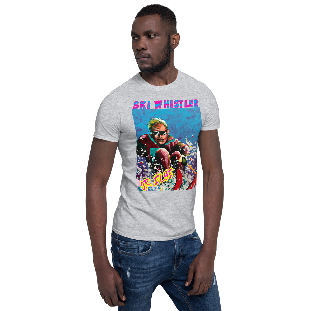 Ski Whistler or else printed t-shirt