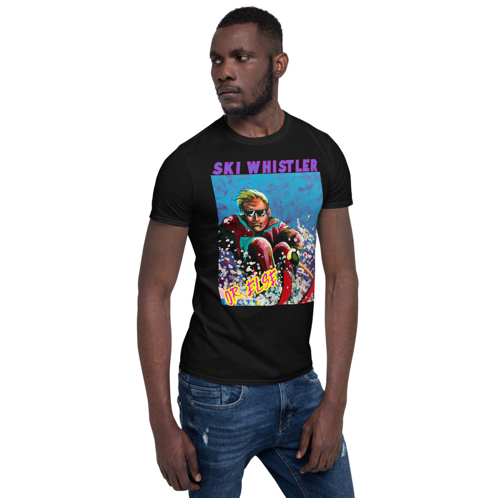 Ski Whistler or else printed t-shirt