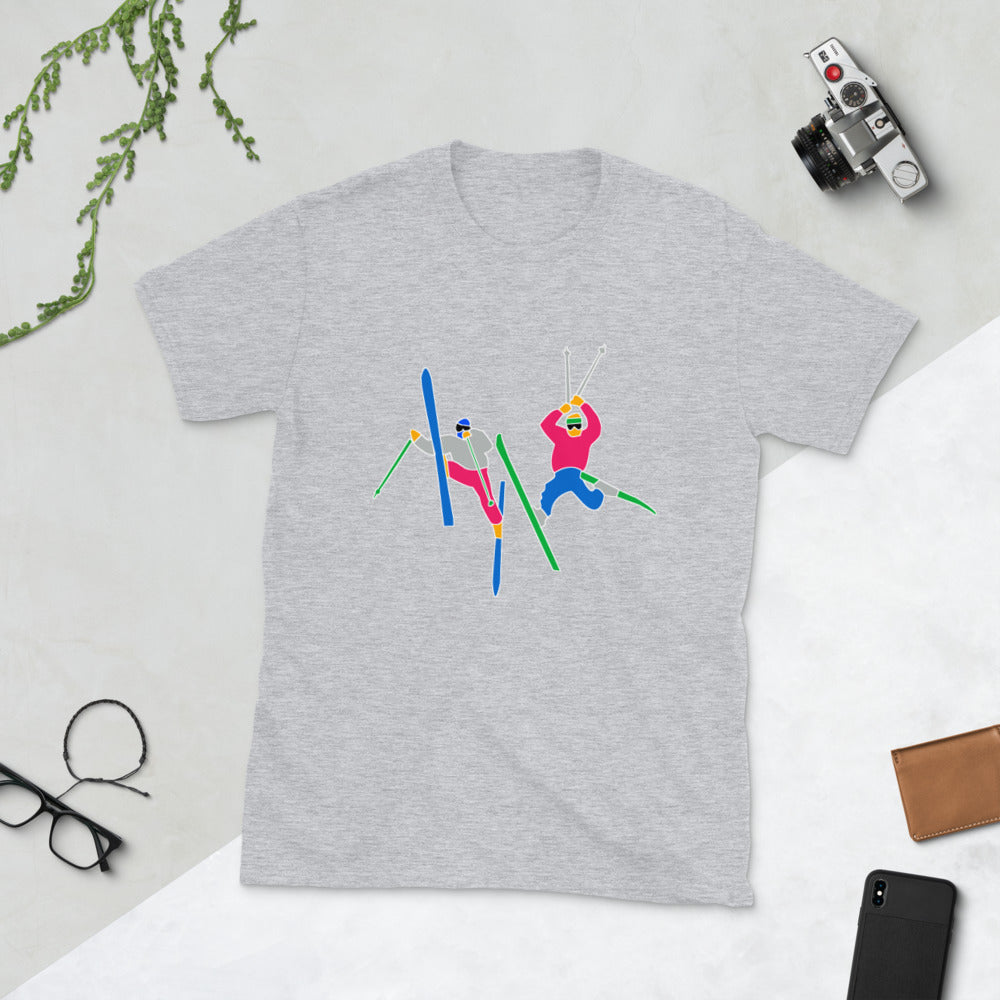 Double daffy colour printed t-shirt