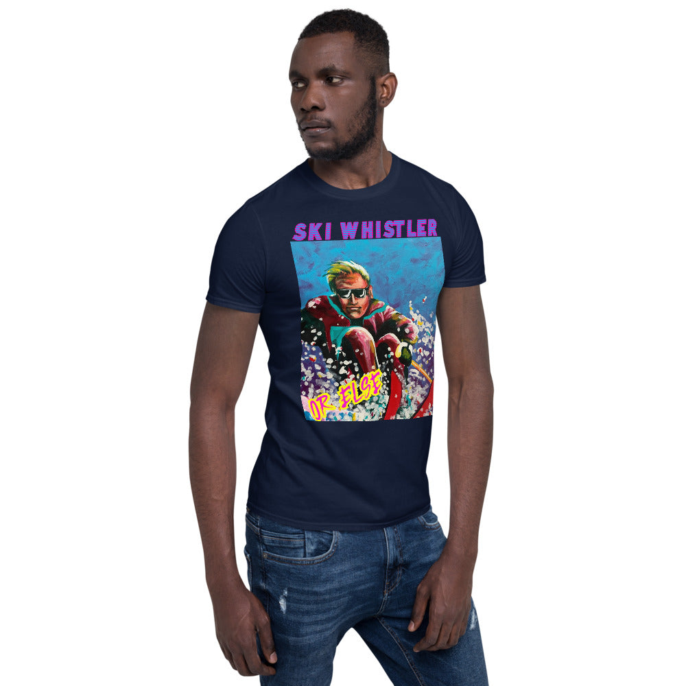 Ski Whistler or else printed t-shirt