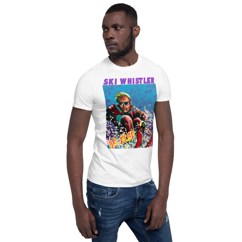 Ski Whistler or else printed t-shirt
