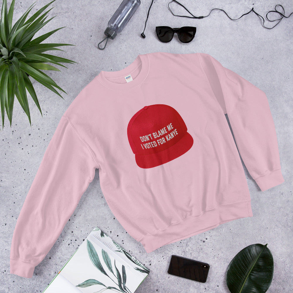 red hat printed crewneck
