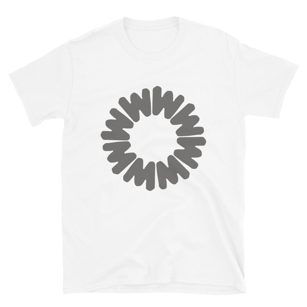Whistler retro logo grey printed t-shirt