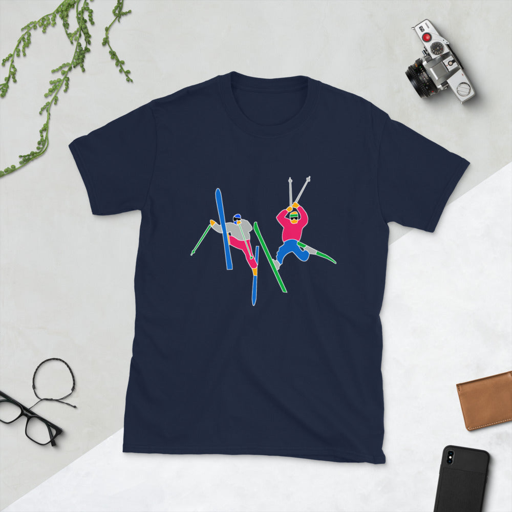 Double daffy colour printed t-shirt