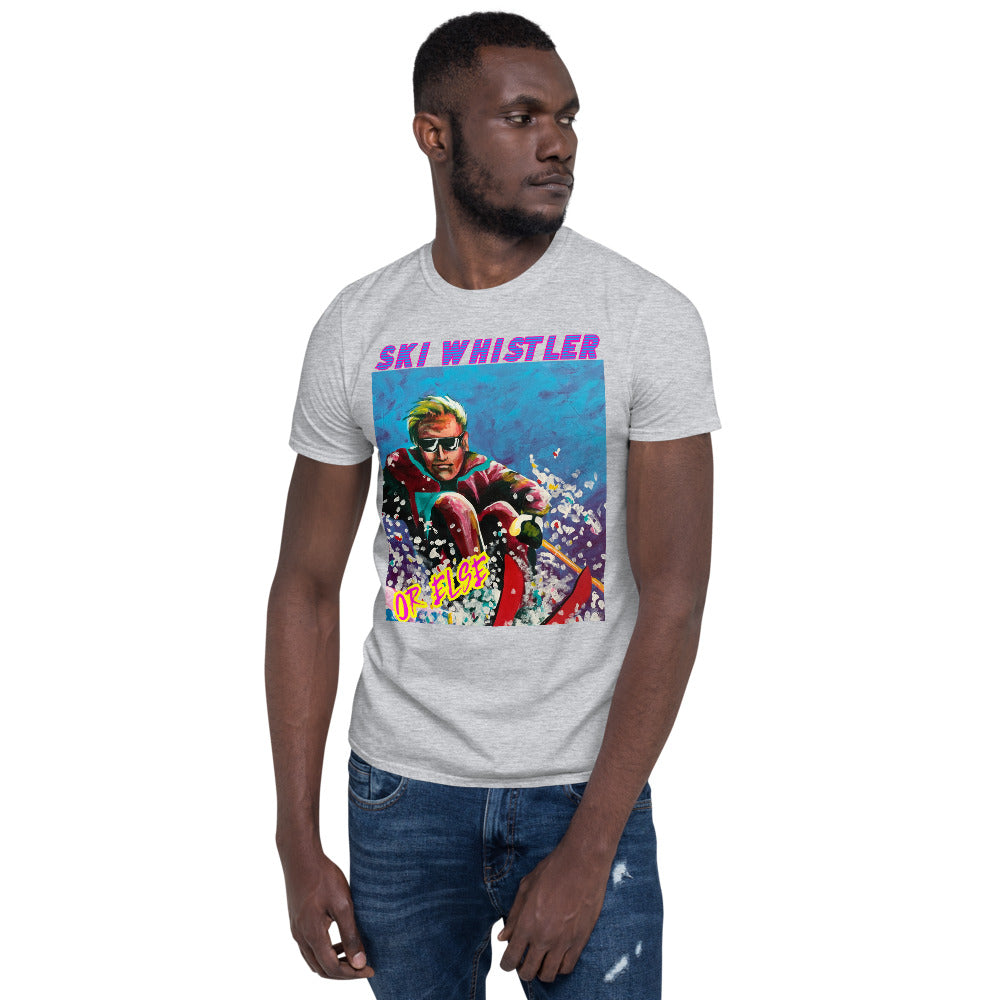 Ski Whistler or else printed t-shirt