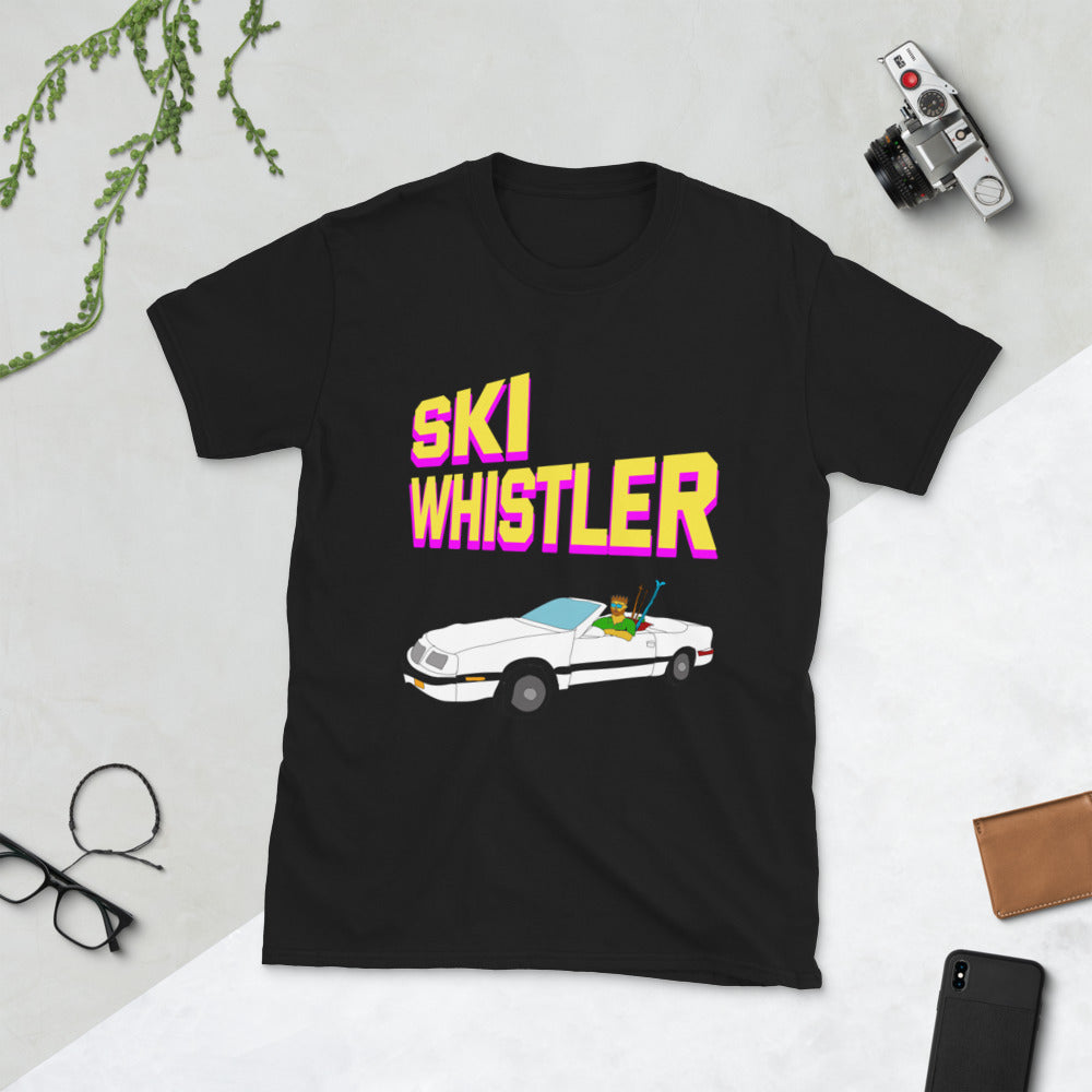 Ski Whistler lebaron convertible printed t-shirt