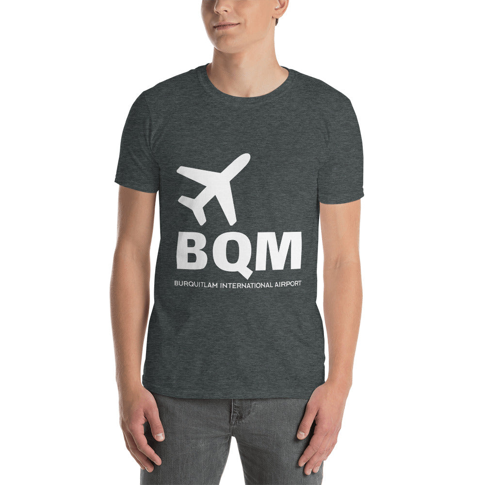 Burquitlam airport printed t-shirt