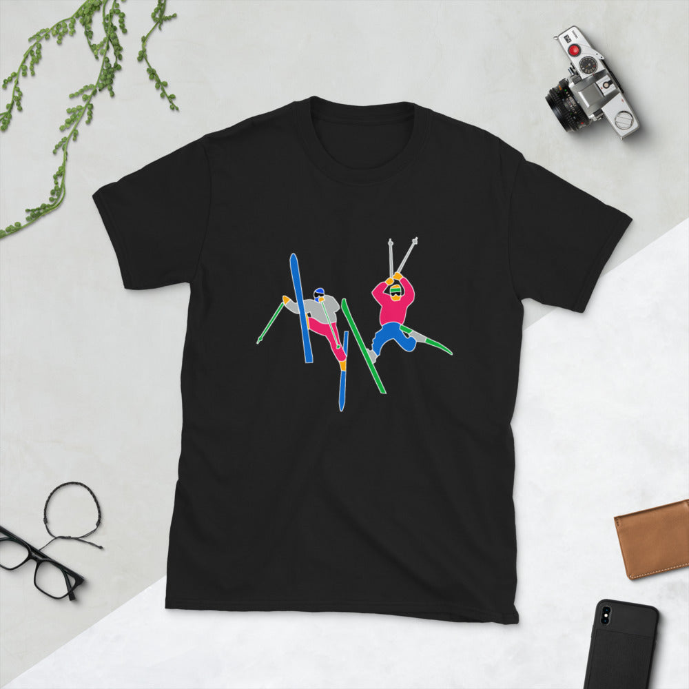 Double daffy colour printed t-shirt