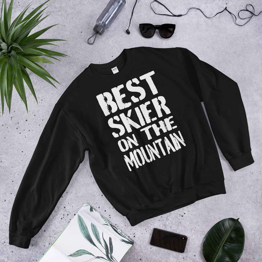 Best Skier on the mountain crewneck