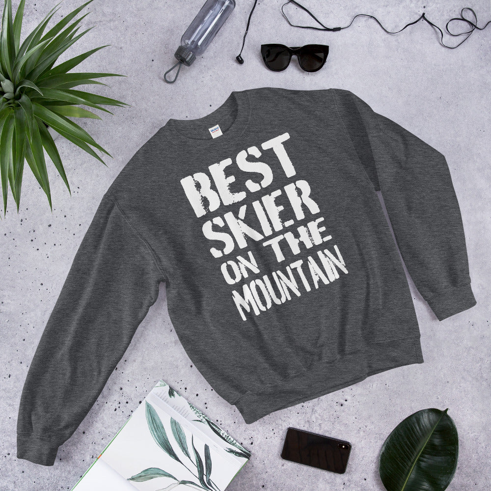 Best Skier on the mountain crewneck