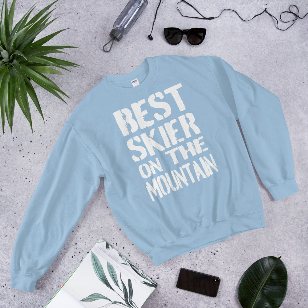 Best Skier on the mountain crewneck