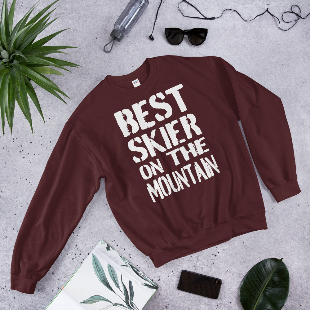 Best Skier on the mountain crewneck