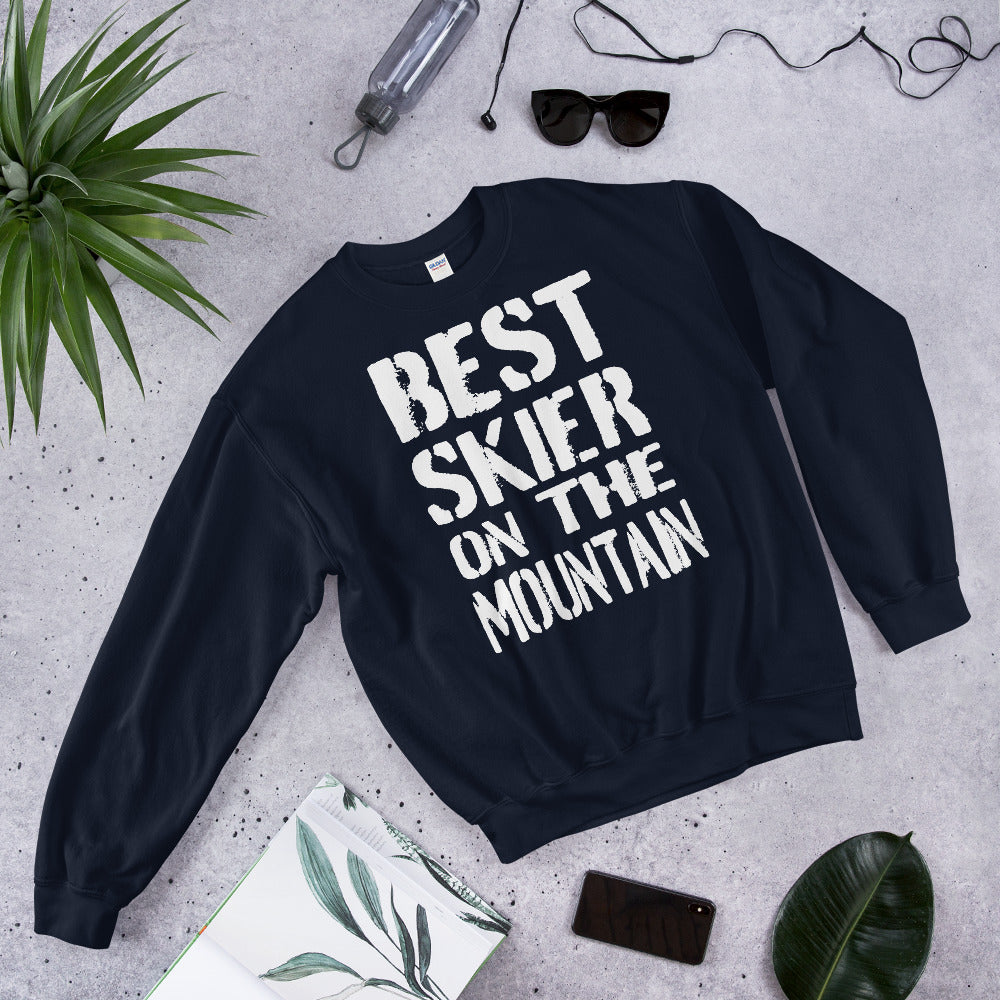 Best Skier on the mountain crewneck