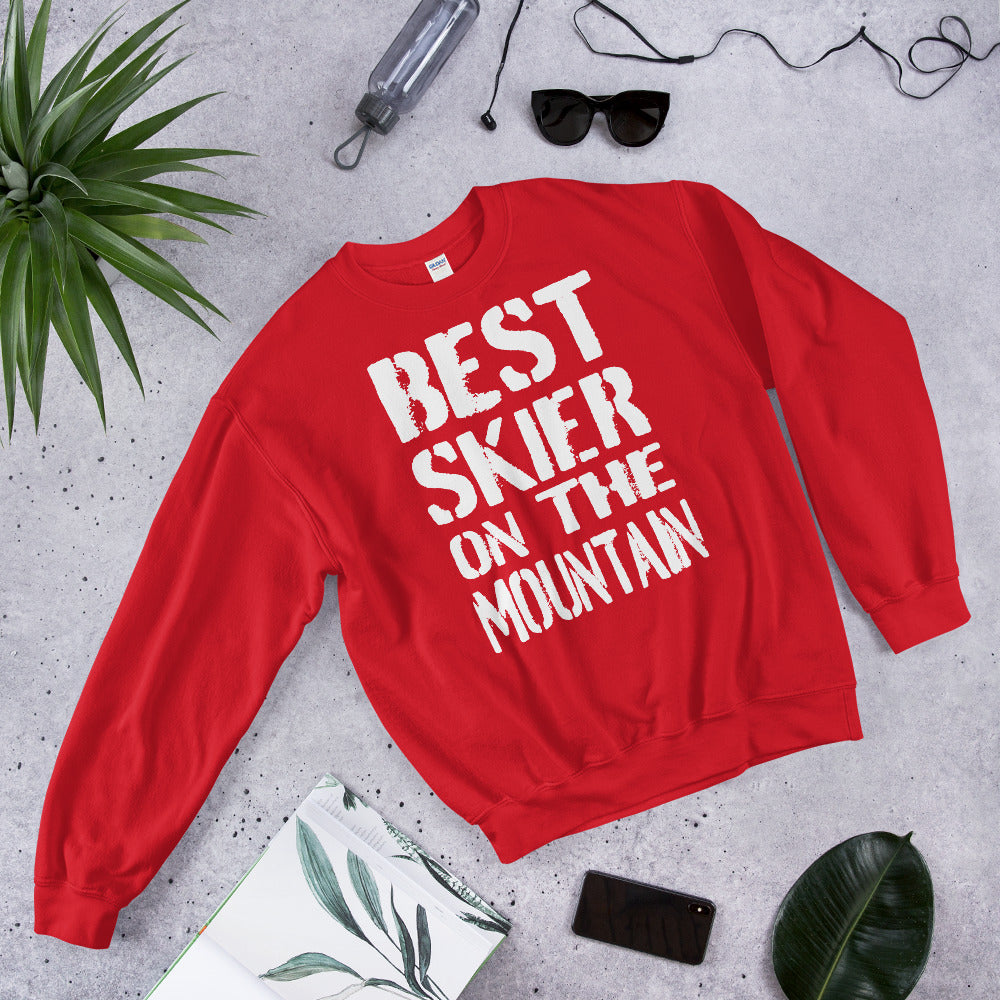 Best Skier on the mountain crewneck
