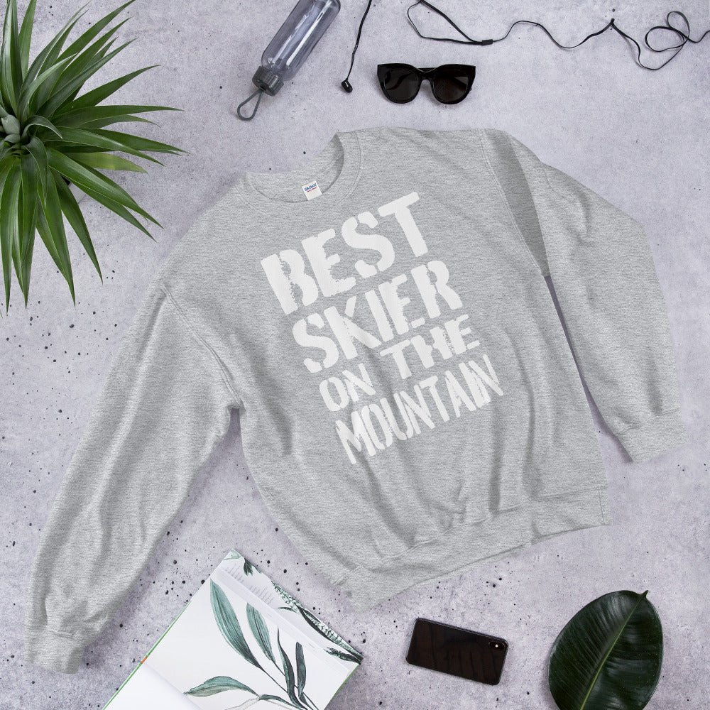 Best Skier on the mountain crewneck