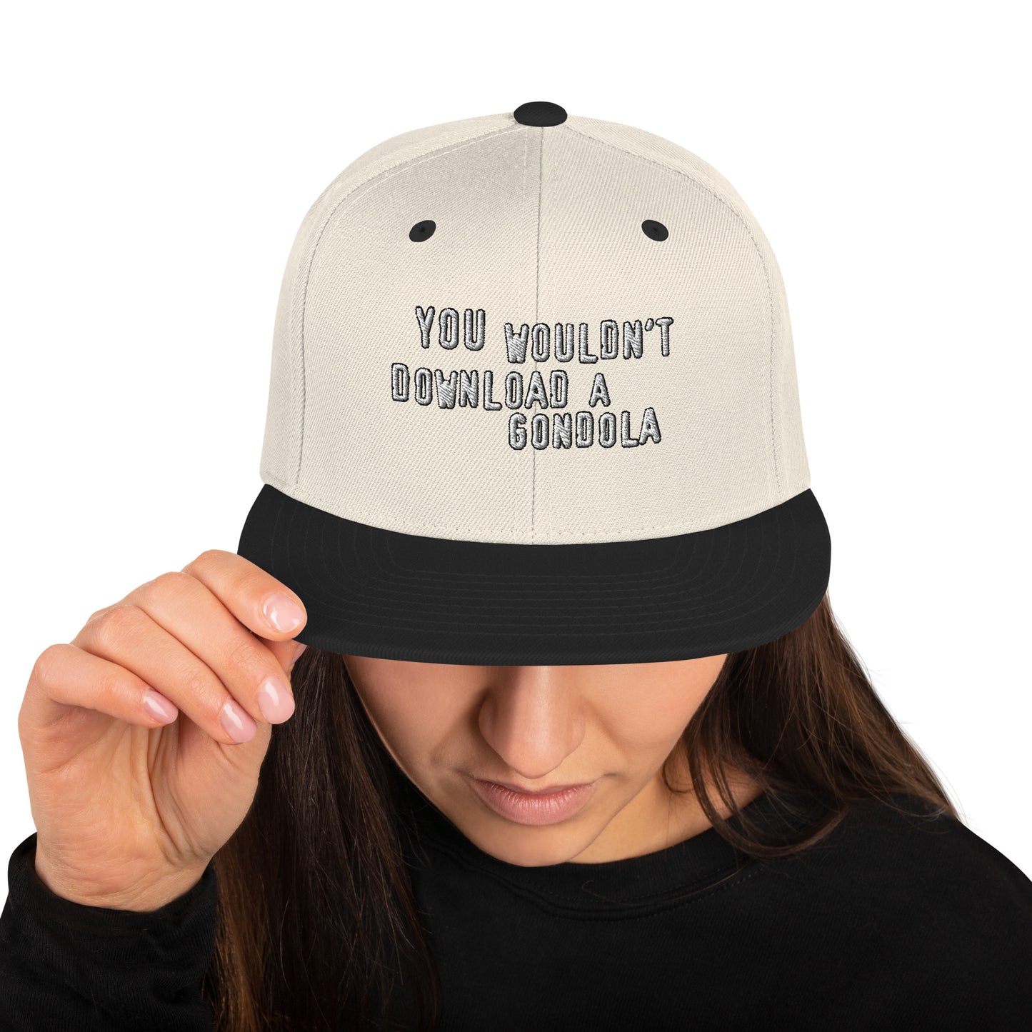 You Wouldn't Download A Gondola Snapback Hat