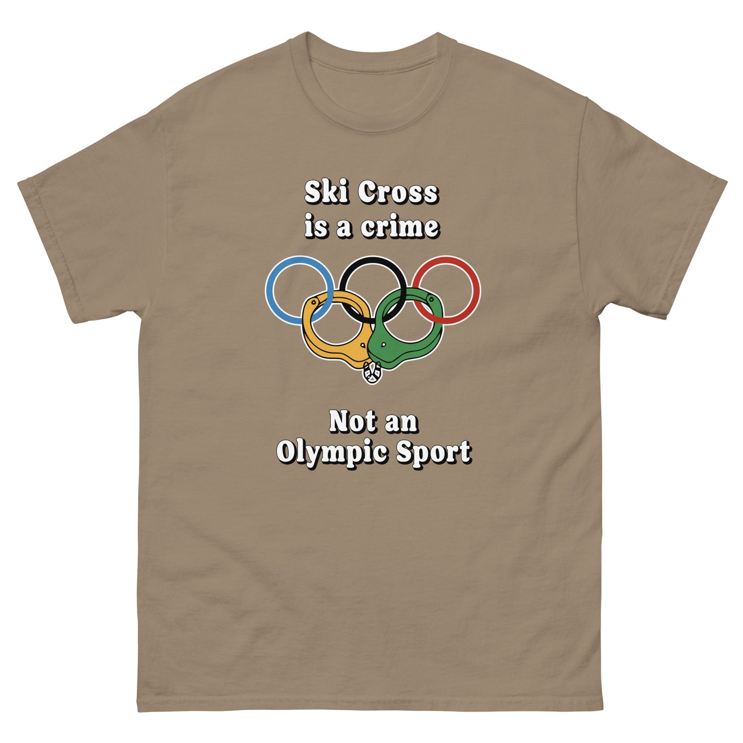 Ski Cross is a Crime T-shirt