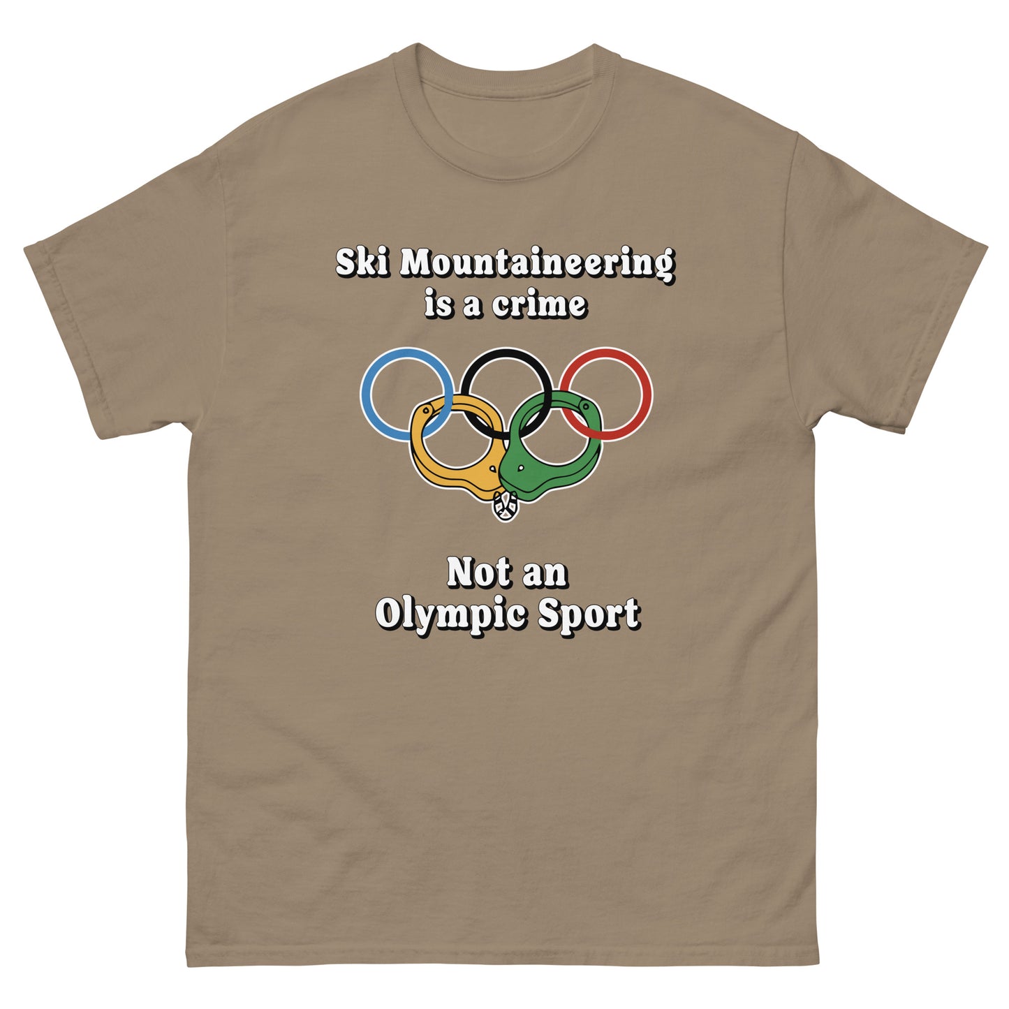 Ski Mountaineering is a Crime T-shirt