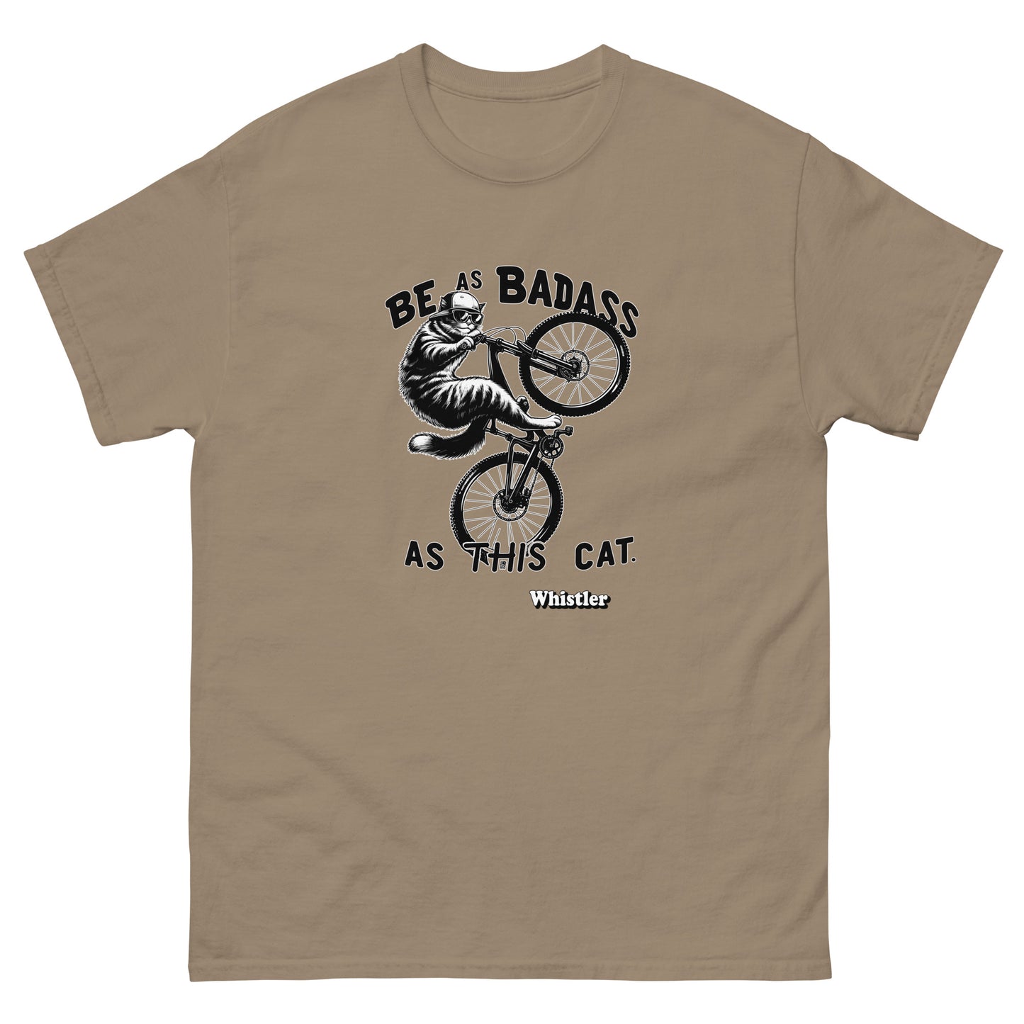 Be As Badass as This Cat T-shirt