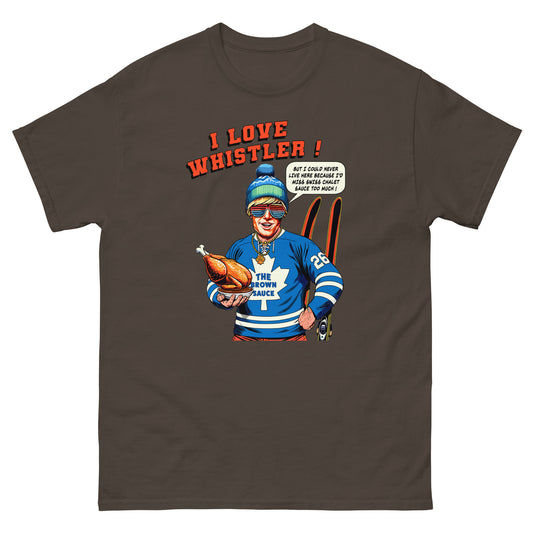 I Love Whistler Ontario Bro T-shirt printed by Whistler Shirts