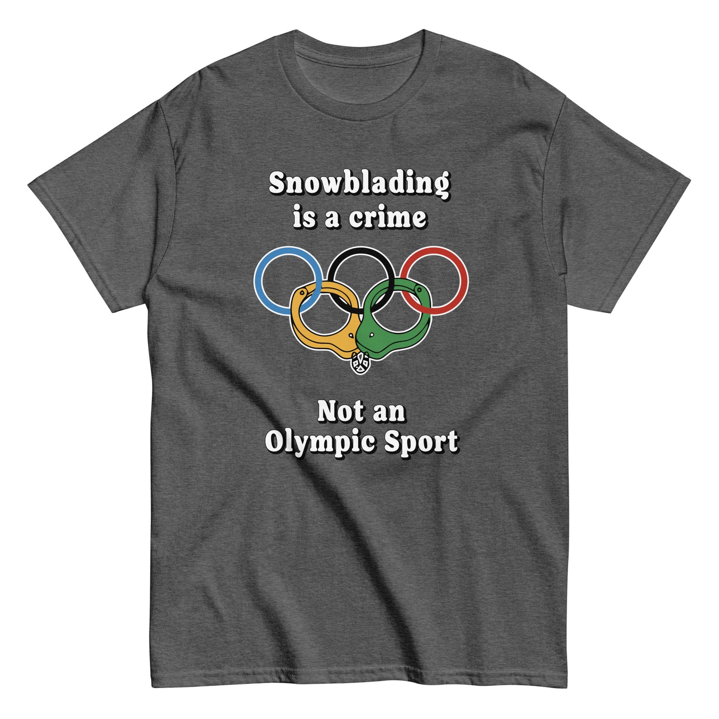 Snowblading is a Crime T-shirt