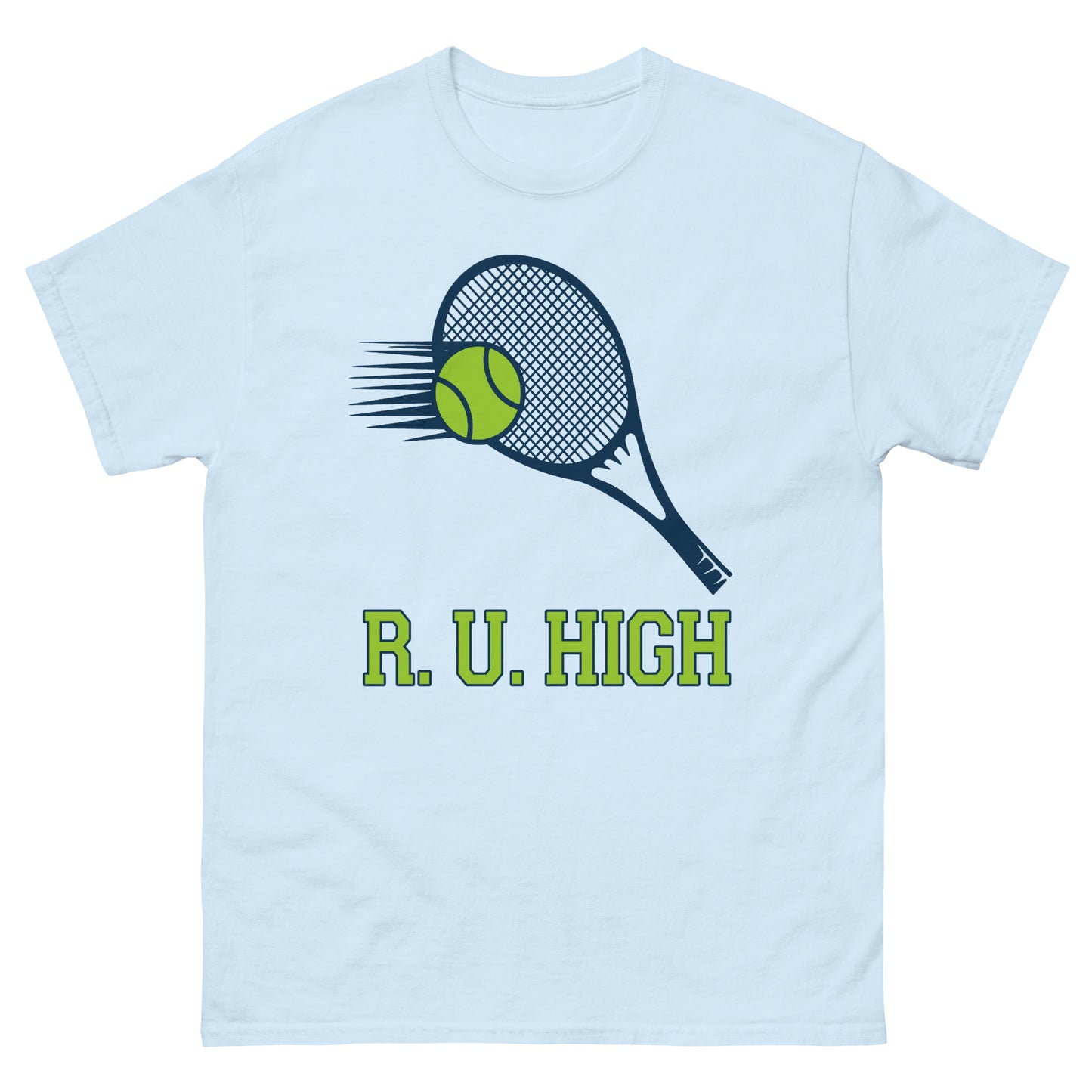 R U High Tennis T-shirt printed by Whistler Shirts