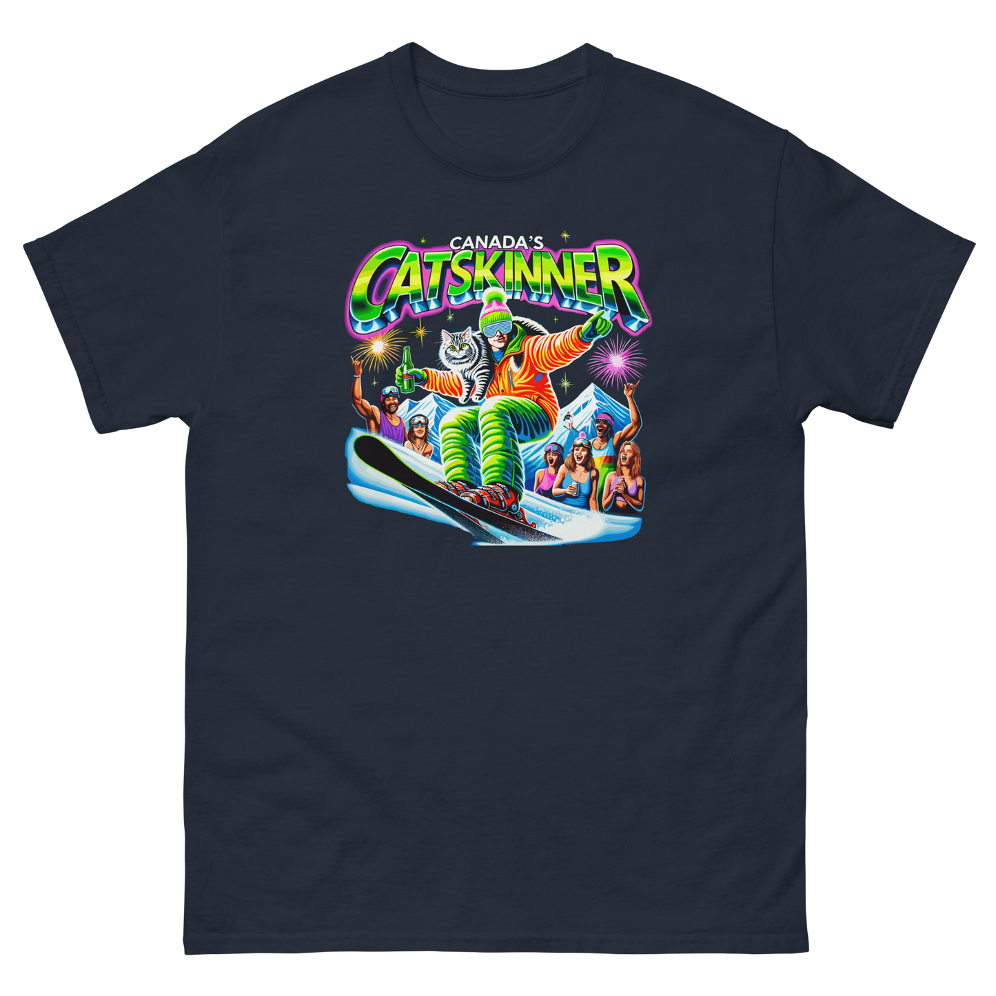 Canada's Catskinner Ski T-shirt