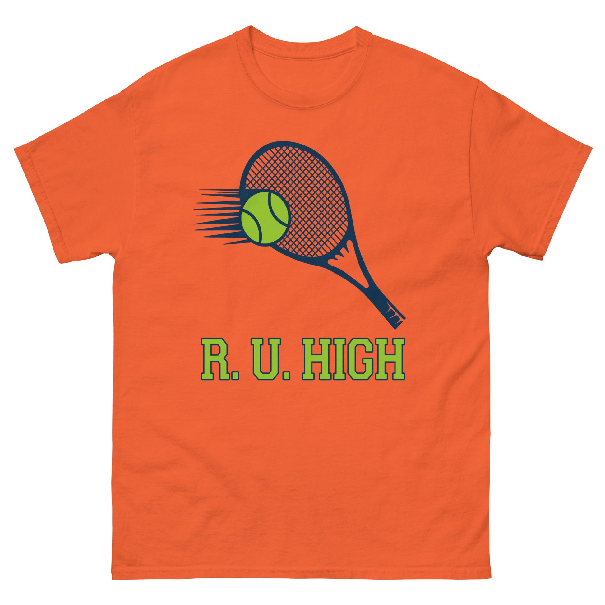 R U High Tennis T-shirt printed by Whistler Shirts
