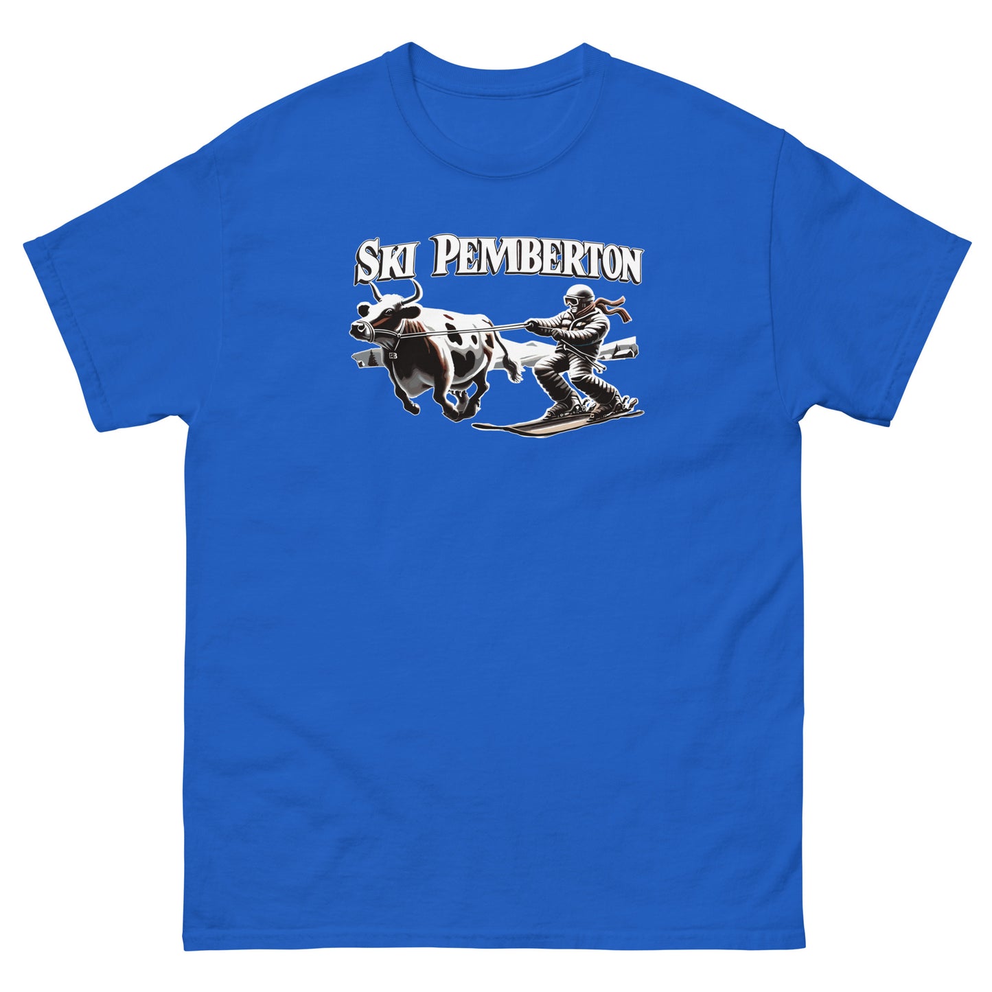 Ski Pemberton T-shirt printed by Whistler Shirts