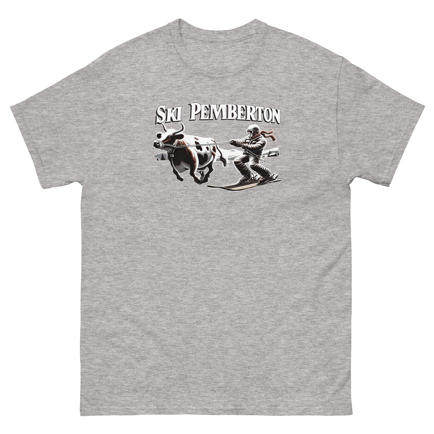 Ski Pemberton T-shirt printed by Whistler Shirts