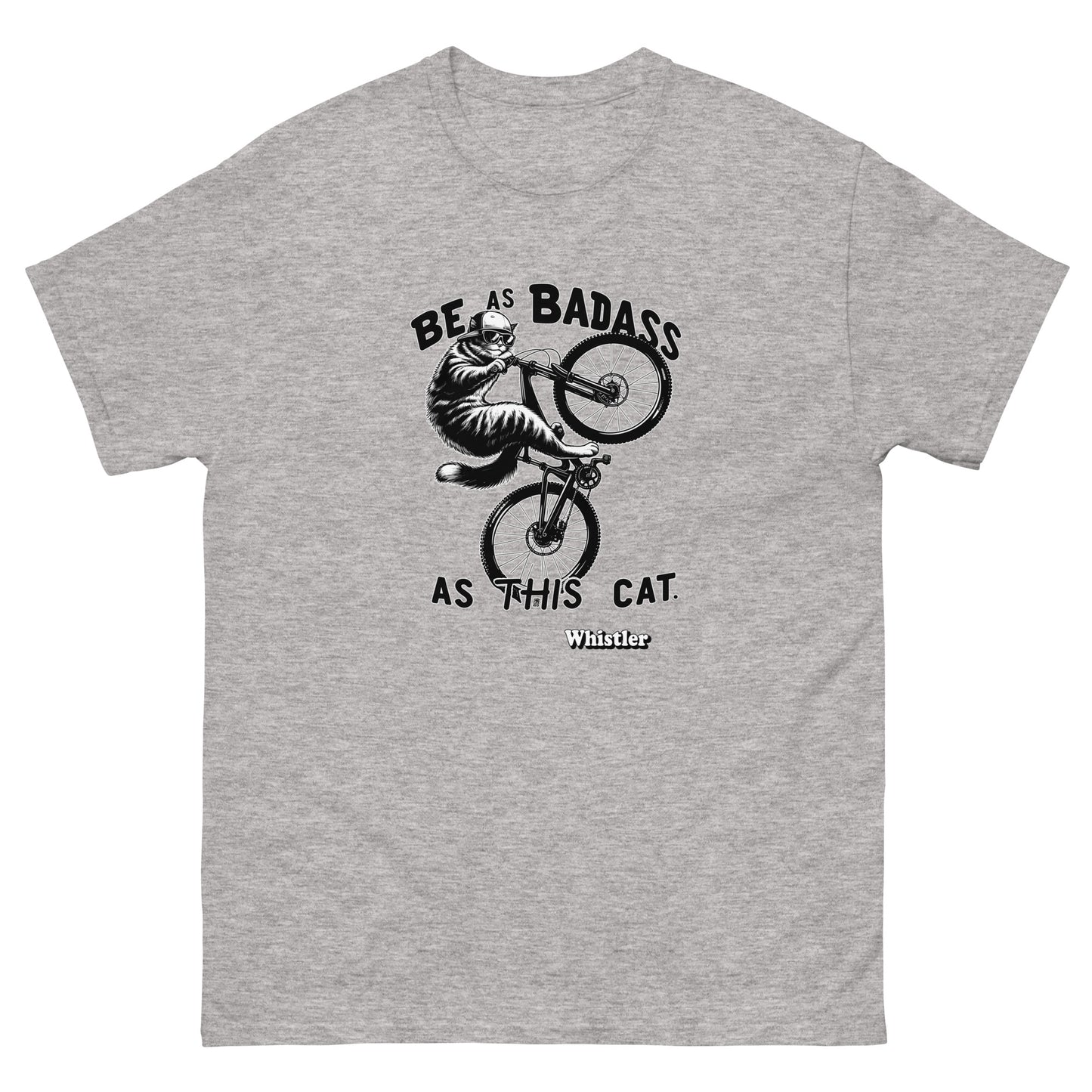 Be As Badass as This Cat T-shirt