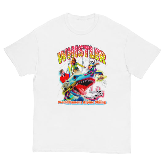 Whistler world famous alpine skiing printed t-shirt