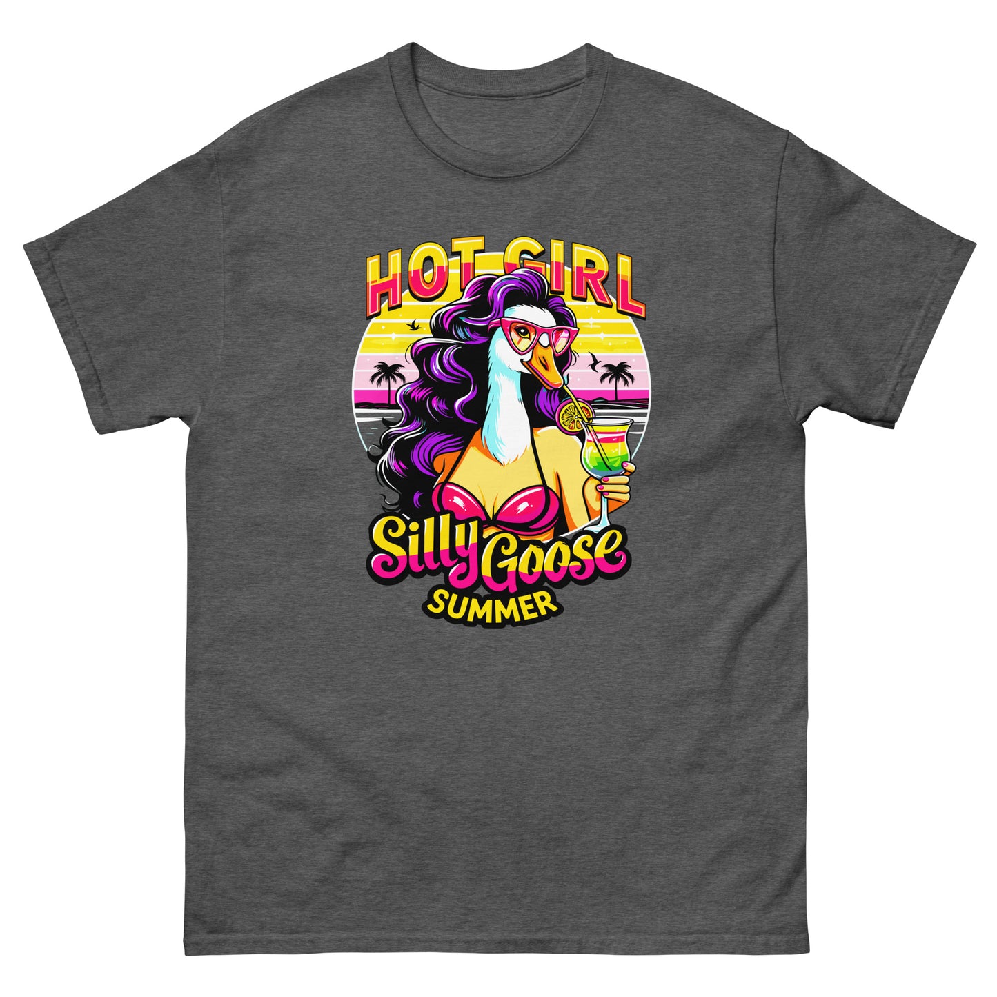 Hot Girl Silly Goose Summer design printed on T-shirt by Whistler Shirts