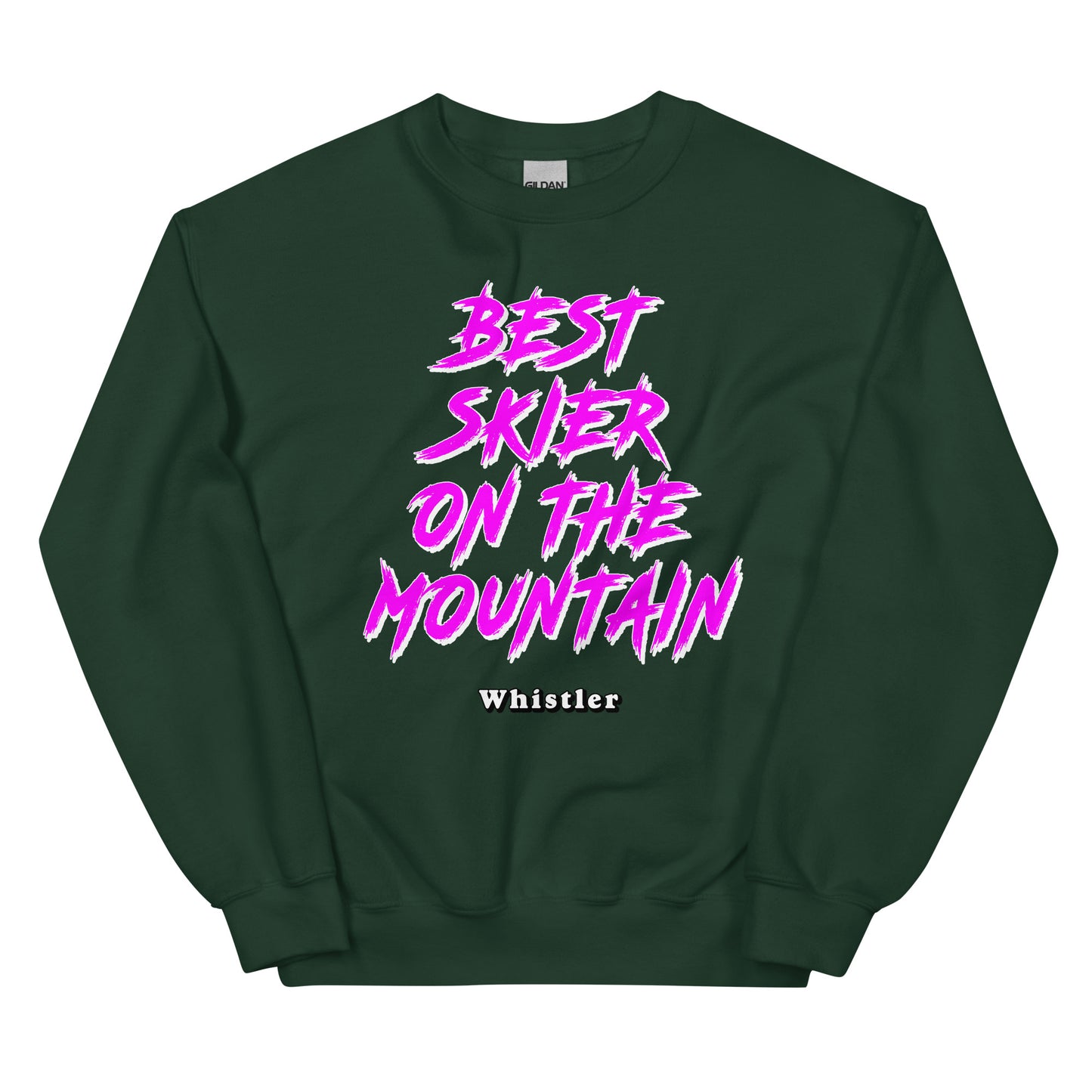 Best Skier on the Mountain Crewneck Sweatshirt