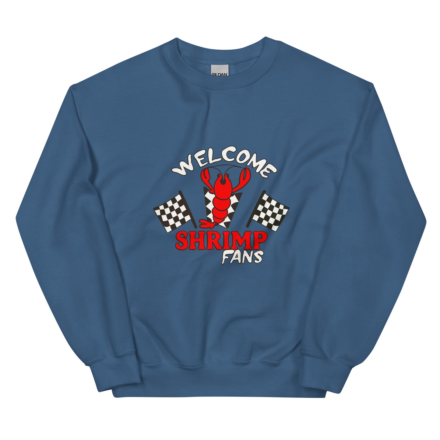 Welcome Shrimp Fans Crewneck Sweatshirt