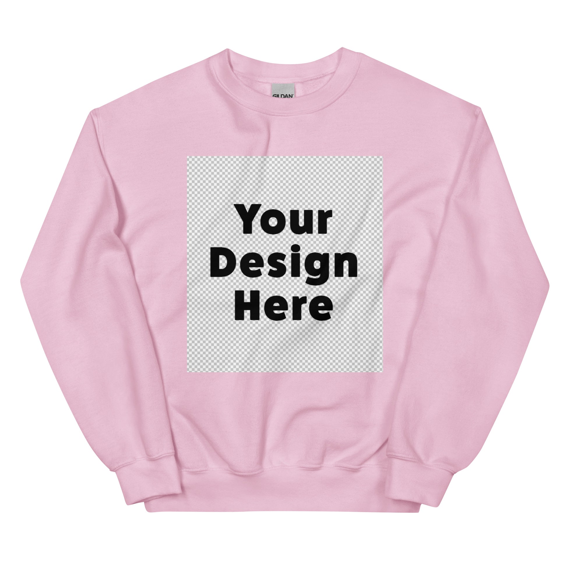 Custom your design here printed crewneck