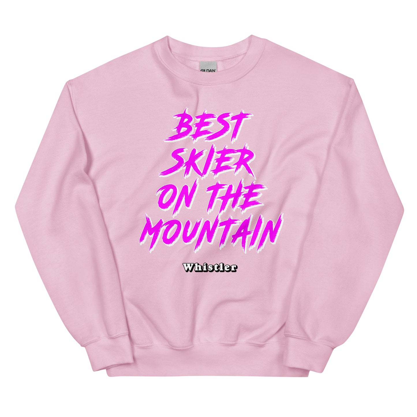 Best Skier on the Mountain Crewneck Sweatshirt