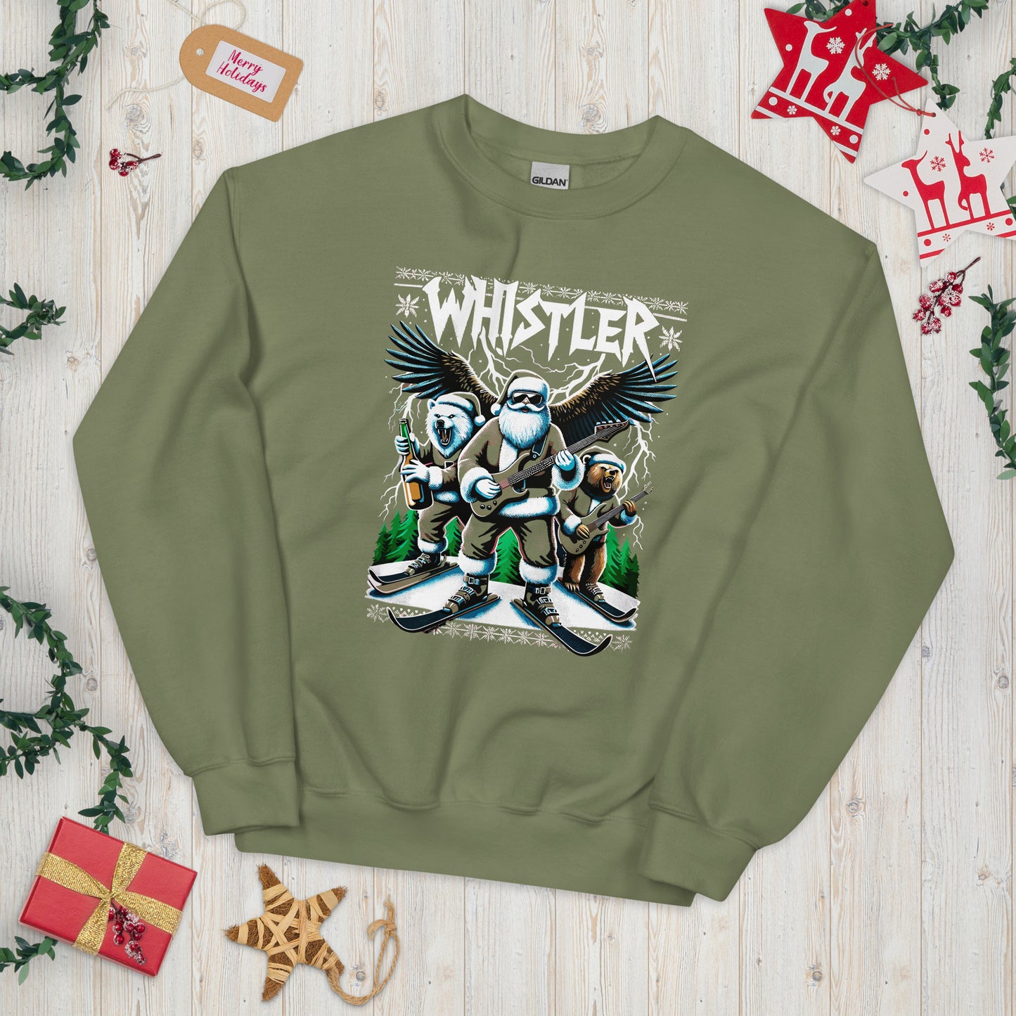 Rockstar Santa Does Whistler