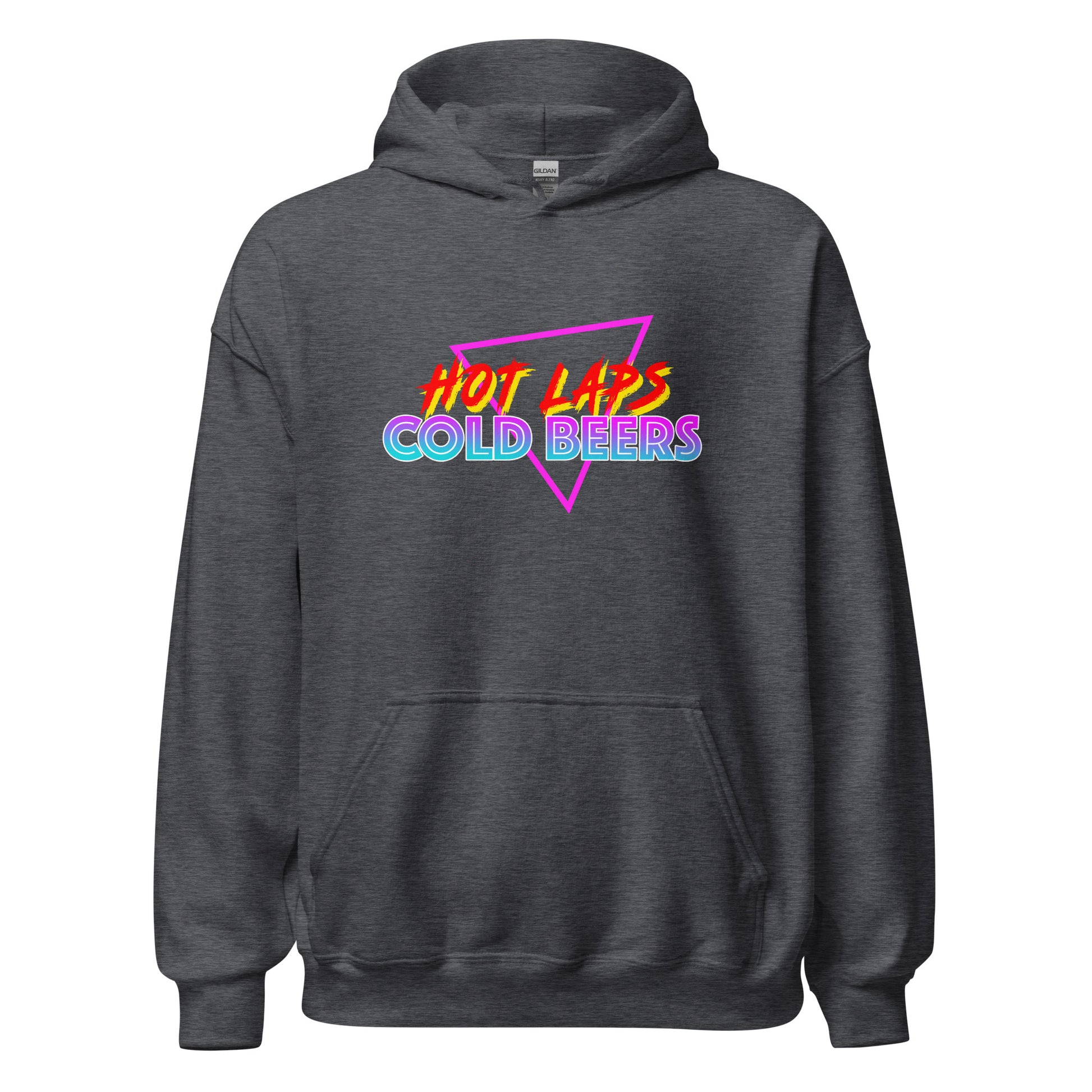 Hot Laps Cold Beers Hoodie printed by Whistler Shirts