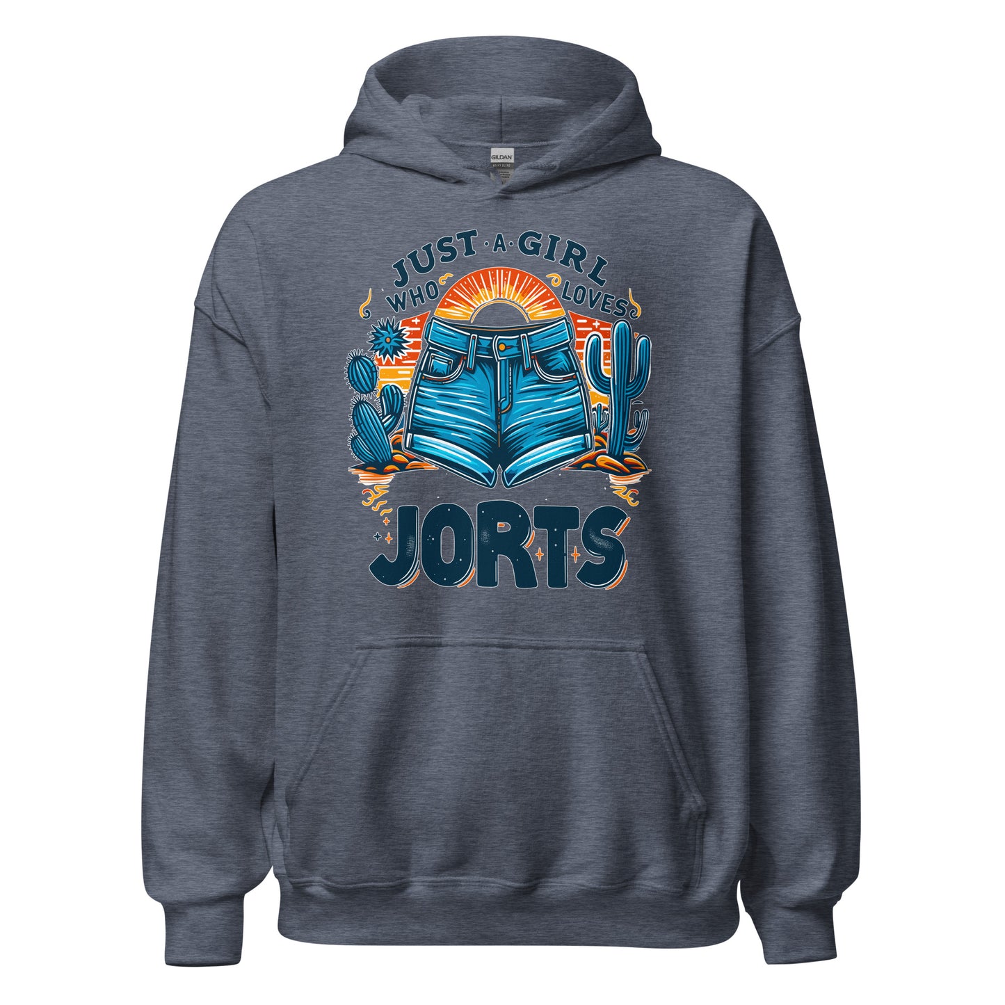 I'm Just A Girl Who Loves Jorts Hoodie