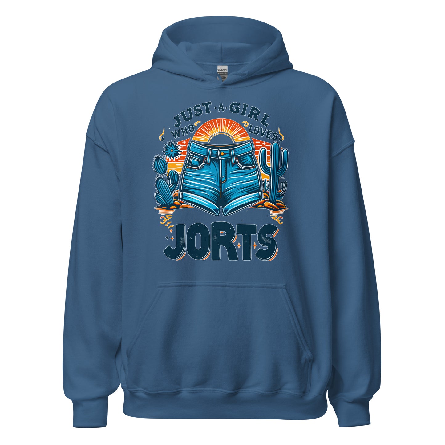 I'm Just A Girl Who Loves Jorts Hoodie