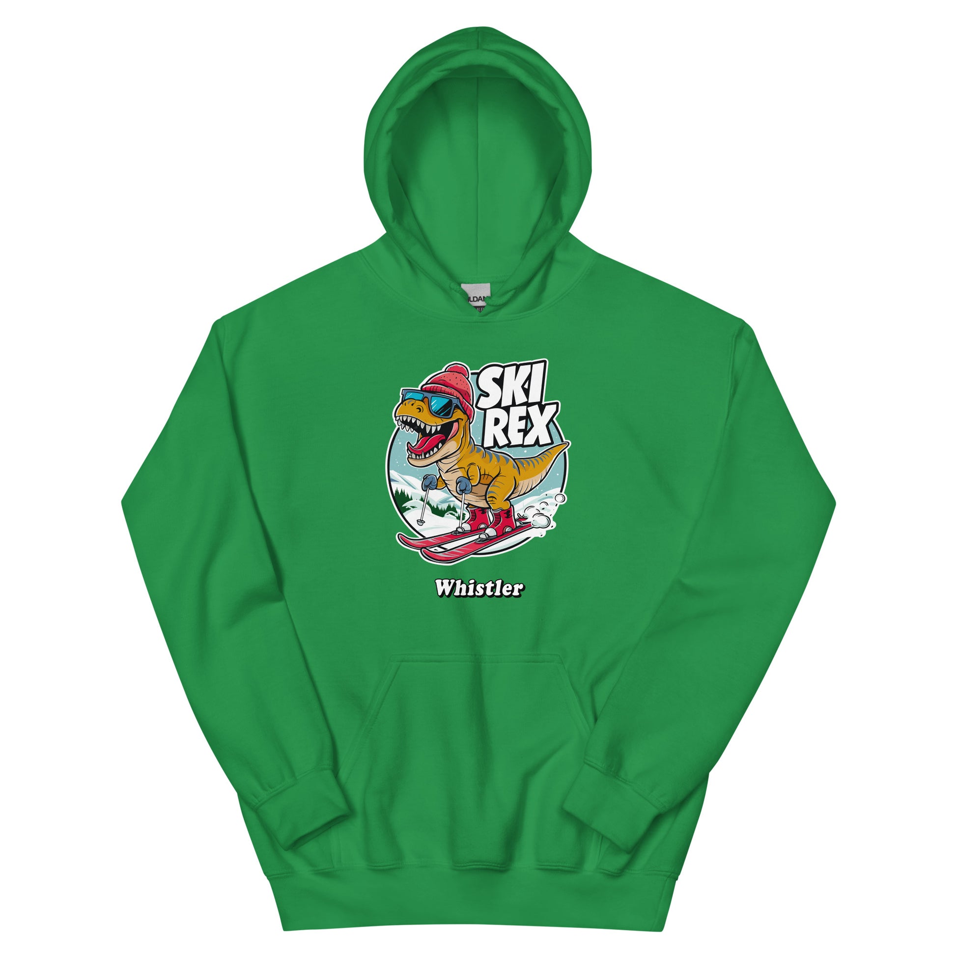 Ski Rex Whistler printed hoodie by Whistler Shirts