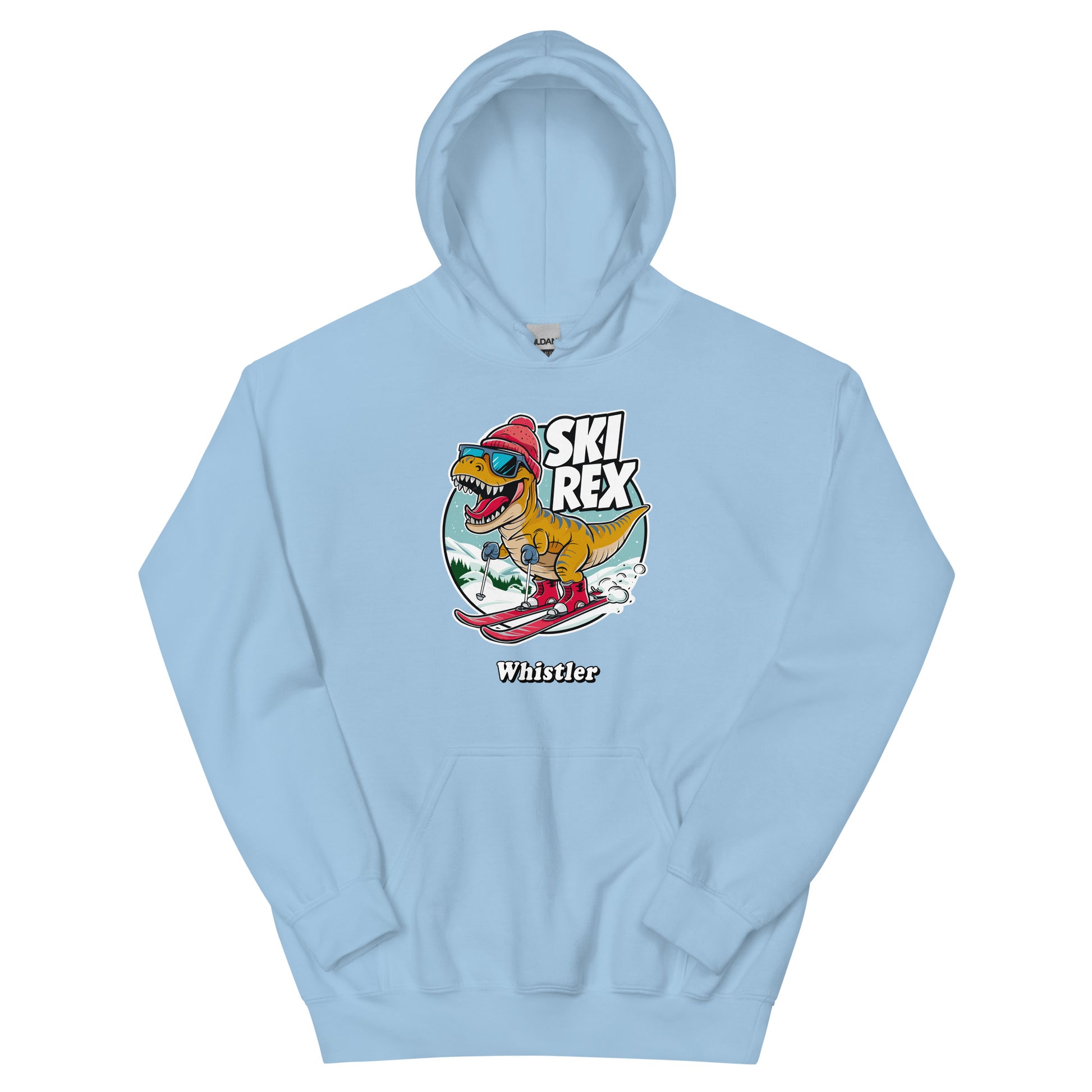 Ski Rex Whistler printed hoodie by Whistler Shirts