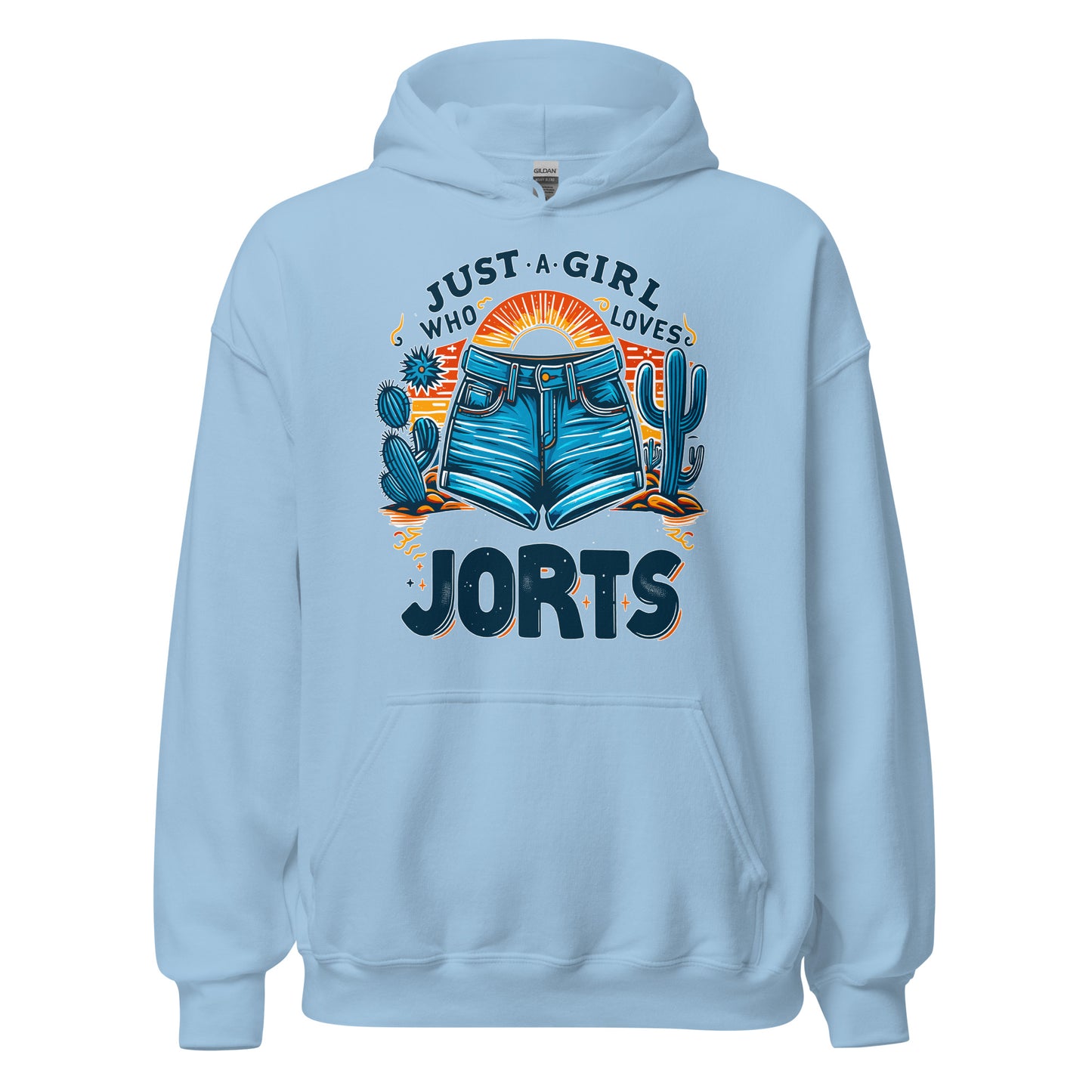 I'm Just A Girl Who Loves Jorts Hoodie