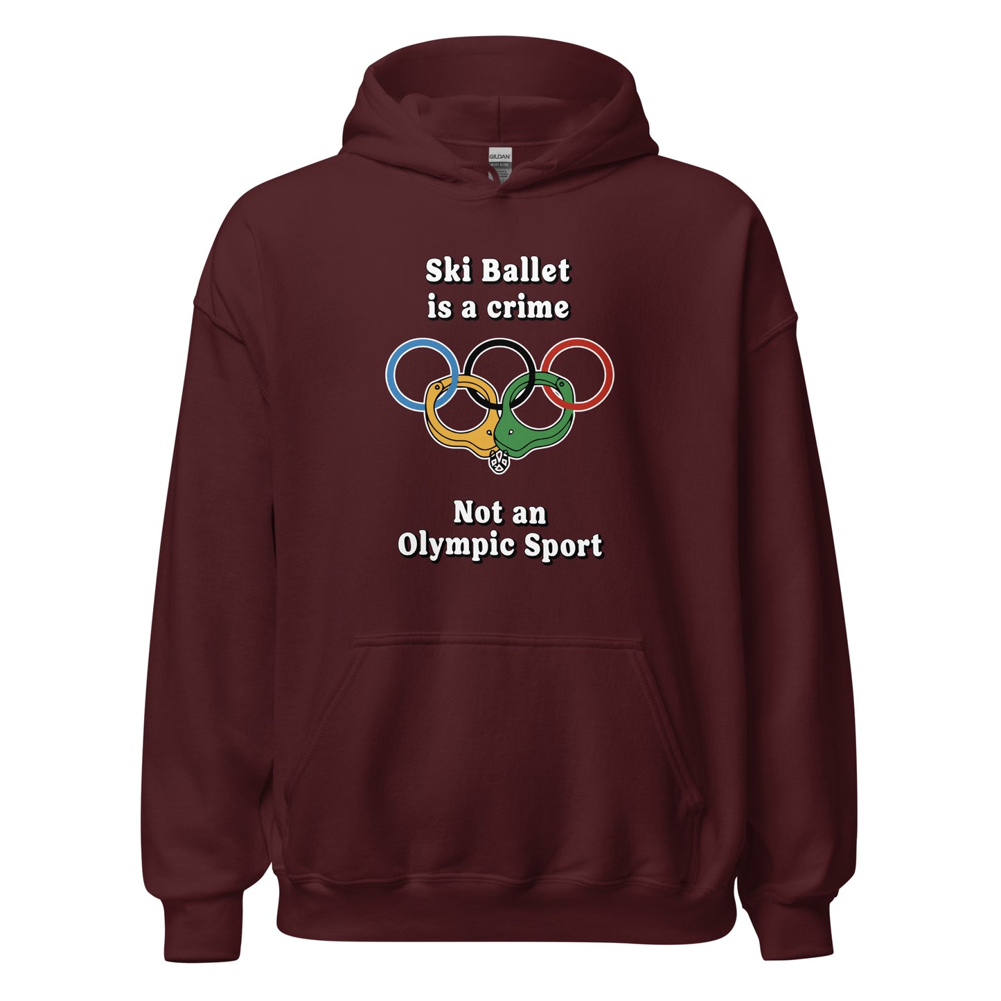 Ski Ballet is a Crime Hoodie