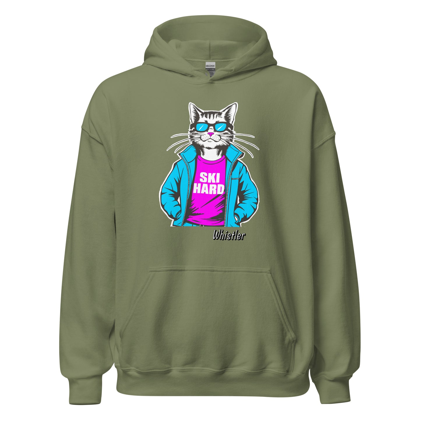 Ski Hard Whistler Hoodie